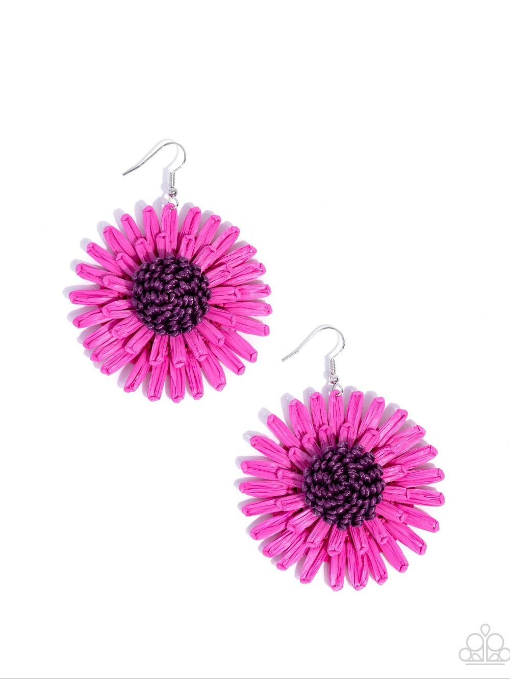 Paparazzi Crafted Color - Pink Earrings